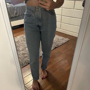 Vintage GAP high waist slim straight leg denim jeans
